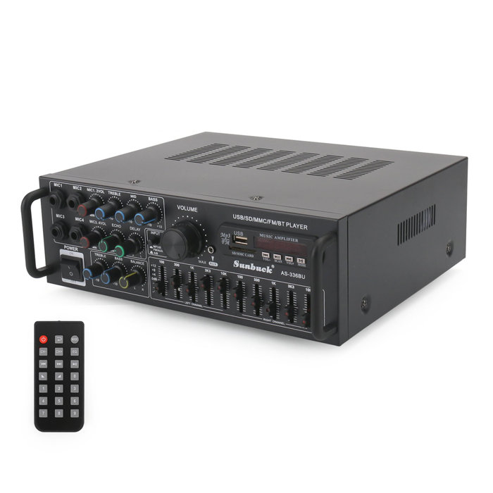 Topteng Bluetooth Stereo Amplifier & Reviews Wayfair